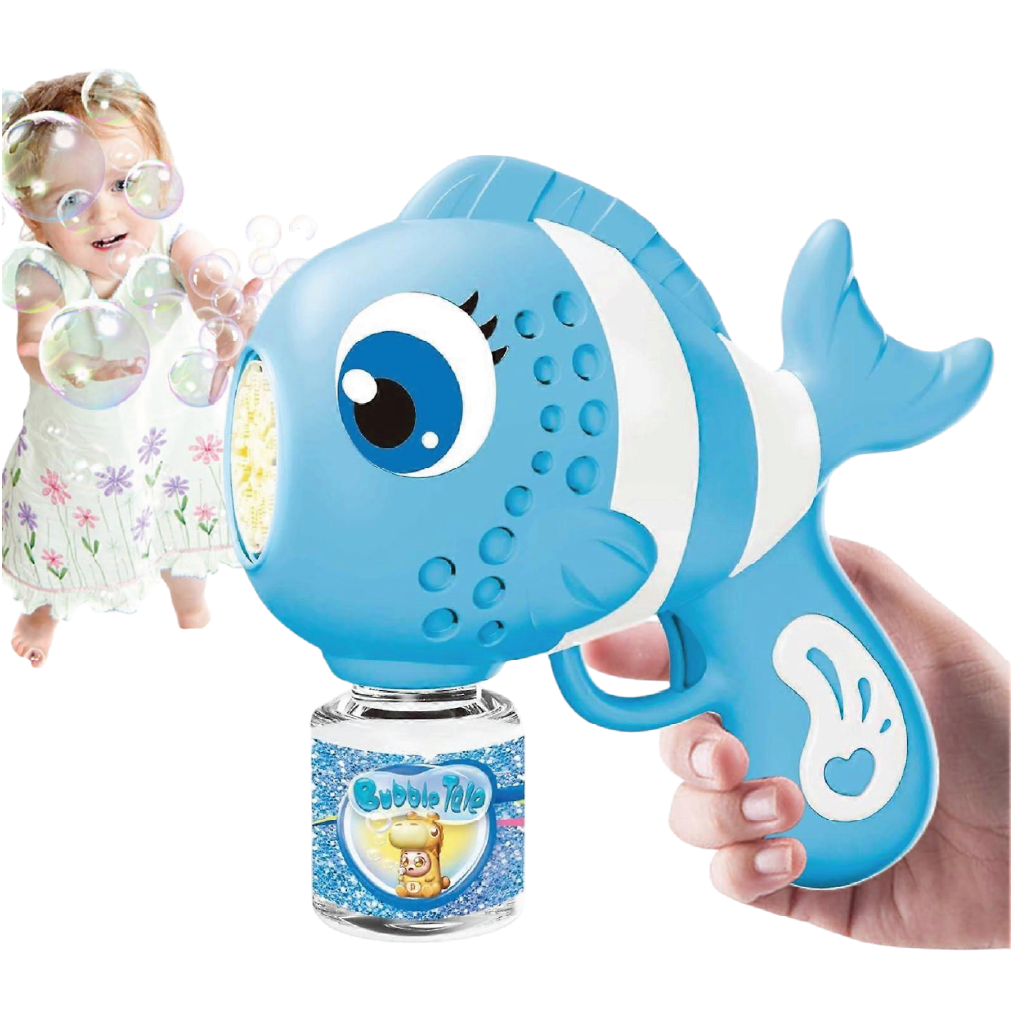 Automatic Fish Bubble Machine for Kids